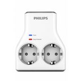 Philips Chp7022w/62 İkili Akım Korumalı Priz 1140J Aşırı Gerilim Koruma