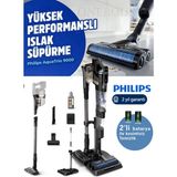 Philips Çift Bataryalı Kendi Kendini Temizleyen Islak & Kuru ve Mop Istasyonlu 9000 Serisi Dikey Süpürge - Antrasit - Gri