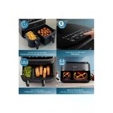 Philips Çift Hazneli Airfryer 3000 Serisi 9L Geniş 2 Hazneli Airfryer %90 Daha Az Yağ