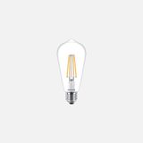 Philips Classic St64 60 W Beyaz Klasik E27 Duy Led Ampul (3'Li Paket)