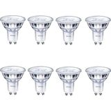 Philips Corepro Dimmable 4-50W Kırık Beyaz Işık (Günışığı) 4000K GU10 Dimli LED Spot Ampul 8 Adet