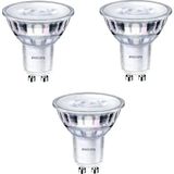 Philips Corepro Dimmable 5-50W Kırık Beyaz Işık (Günışığı) 4000K GU10 Dimli LED Spot Ampul 3 Adet