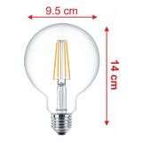 Philips CorePro LEDBulb ND 7-60W E27 G93 RUSTİK AMPÜL (BÜYÜK BOY)