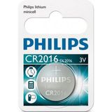 Philips CR2016 3 V Düğme Pil