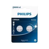 Philips CR2032 -2 Adet Düğme Pil