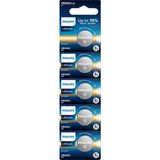 Philips CR2032 3V Lityum Düğme Pil,saat ve Kumanda Pili - DL2032 Muadili - CR2032P5/01B -5'li Paket