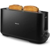 Philips Daily Collection Uzun Yuvalı Ekmek Kızartma Makinesi, Buz Çözme Modu, 8 Kızartma Ayarı, Uzun