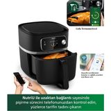 Philips Dev Aile Hacmi – 8,3 L Ultra Geniş Kapasite 7000 Serisi Xxl Airfryer & Fritöz, Wı-Fı Uzaktan Bağlantı - Siyah