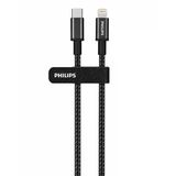 Philips Dlc1030l/00 Usb-C To Lightning 3A 480 Mbps Örgülü Şarj Kablosu, 1 Metre