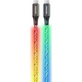 Philips DLC5130C/00 60W USB-C to USB-C Rgb Renkli Oyuncu Şarj Kablosu 1m