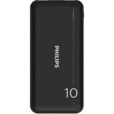 Philips DLP1810 10000 mAh Kapasiteli 2 USB Çıkışlı Powerbank Hızlı Şarj Özellikli - Siyah