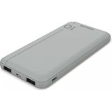 Philips DLP1812PV 10.000 Mah Powerbank 2xusb-A 2.1A, Usb-C Çıkış, Pd - Gümüş - Açık Gri