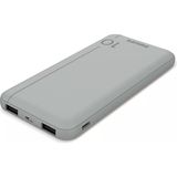 Philips DLP1812PV 10.000 Mah Powerbank 2xusb-A 2.1A, Usb-C Çıkış, Pd - Gümüş - Çok Renkli