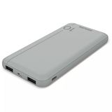 Philips DLP1812PV 10.000 mAh Powerbank 2xUSB-A 2.1A, USB-C Çıkış, PD - Gümüş