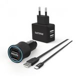 Philips Dlp2553ec Araç Ve Duvar Şarj Cihazı Ve Type-C Kablo Combo Ürün