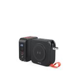 Philips Dlp4347Cb/00 10.000 mAh Dahili Usb-C, Lightning Kablolu MagSafe Hızlı Şarj Powerbank, Siyah
