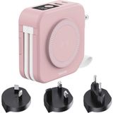Philips DLP4347CP/00 Pembe 10.000 Mah Dahili Usb-C Lightning Kablolu Magsafe Hızlı Şarj Powerbank - Açık Pembe - Standart