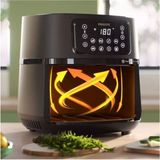 Philips Dokunmatik Ekran , 5000 Serisi Xxl Airfryer, Uzaktan Bağlantı, 7.2l Kapasite + Aksesuarlar, 2000 W