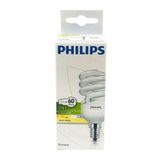 Philips E14 12 W Twister Beyaz Ampul