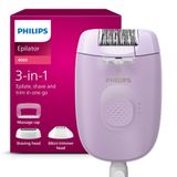 Philips Epilatör Serisi 4000, vücut ve bikini bölgesi için kablolu epilatör, tıraş ve düzeltme, kadınlar için tüy alma makinesi, model BRE257/00