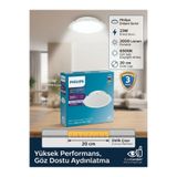 Philips Eridani 23w 65000k Beyaz Işık 2000Lümen 20CM Delik Caplı Spot Armatür