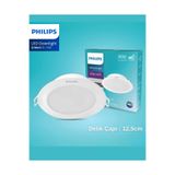 Philips Eridani DL190B 10w 125mm Delik Çapı 3000K Sarı Işık 800Lümen Spot