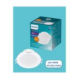 Philips Eridani DL190B 10w 125mm Delik Çapı 4000K Gün Işığı 900Lümen Spot 4'lü Eko Paket