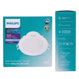 Philips Eridani DL190B 7w 550 lumen 6500k beyaz ışık 10cm kesim yeri | sıva altı led spot