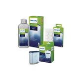 Philips Espresso Makinesi Kireç Temizleme Solüsyonu , Yağ Çözücü Tablet ve Apuaclean 3'lü Set CA6700/10 - CA6704/10 - CA6903/10