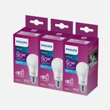 Philips Essential 90 W Beyaz Klasik E27 Duy 3'lü Led Ampul