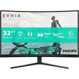 Philips Evnia 31.5" 32M2C3500L 180Hz 0.5ms 2k Qhd Kavisli Gaming Monitör - 180 Hz - 31,5 inç