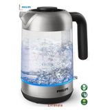 Philips Evrekala Shop Cam Su Isıtıcı Philips Glass Kettle -Yetkili Evrekala- 1.7 Lt Yeni Seri Özel Cam