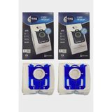 Philips FC 8781/07 Performer Silent ile Uyumlu 8 Adet Toz Torbası, Kutulu, Beyaz