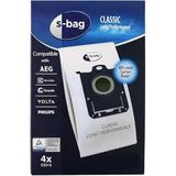 Philips Fc 8785 Performer Silent ile Uyumlu S-bag Toz Torbası 4'lü Paket