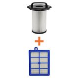 Philips FC 9222 Marathon ile Uyumlu Silindirik ve HEPA 13 Filtre Seti