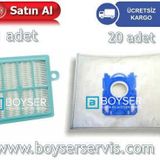 Philips FC8726 20 Adet Süpürge Toz Torbası