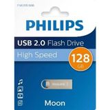 Philips FM12FD160B/00 128GB Moon Klasik Gümüş USB 2.0 Metal Flash Bellek - 256 GB - Çok Renkli