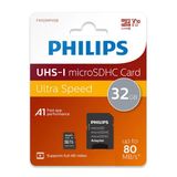 Phılıps Fm32mp45b/00 32Gb Class10 Uhs-I U1 Adaptörlü Mıcro Sdhc Hafıza Kartı