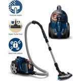 Philips Halı Döver Başlıklı 7000 Serisi Powerpro Max Powercyclone 8 Teknolojisi Triactive Başlıklı Yüksek Performanslı Toz Torbasız Elektrikli Süpürge FC9749+TURBO - Mavi - .