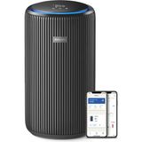 Philips Hava Temizleme Serisi 4200, Hepa Nanoprotect - Çift Aktif Karbon Filtre, 156 M² Için Cadr 600 M³/h, Özellikle Sessiz, Akıllı ve Enerji Tasarruflu (AC4221/11) - Beyaz