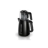 Philips HD7301/00 1700 W Çay Makinesi, Cam Demlik, Siyah