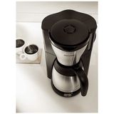 Phılıps HD7546 Cafe Gaia Paslanmaz Çelik , Otomatik Kapanma Filtre Kahve Makinesi Gri