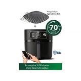 Philips Homeıd Desteğiyle 7 Kişilik 8,3L Kapasite Uzaktan Yemek Pişirme 2Kg 7000 Serisi Airfry & Fritöz + Şiş Izgara Seti