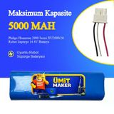 Philips Homerun 2000 Serisi Xu2000/26 Robot Süpürge 5000 Mah Batarya