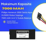 Philips Homerun 3000 Serisi Aqua Xu 3000 Serisi Robot Süpürge 7000 mAh 14.4 V Kutulu Batarya – Orjinal Uyumlu Uzun Ömürlü, Yüksek Performans Pil