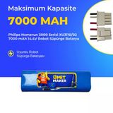 Philips Homerun 3000 Serisi Xu3110/02 7000 Mah 14.4V Robot Süpürge Batarya