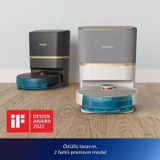 Philips Homerun 7000 Serisi 3U 1 Arada (Islak, Kuru Ve Moplu) 5000Pa Ultra Yuksek Emis Gucu Robot Supurge