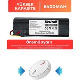 Philips Homerun 7000 Serisi Aqua XU7100/02 Uyumlu Robot Süpürge Bataryası Yüksek Kapasite 6400MAH