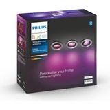 Philips Hue Centura Akıllı Gömme 3'lü Spot 3x4.2W (Alüminyum) - Beyaz