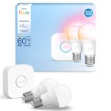 Philips Hue Essential 2'li E27 Ampul Başlangıç Seti 806 Lumen Beyaz - RGB